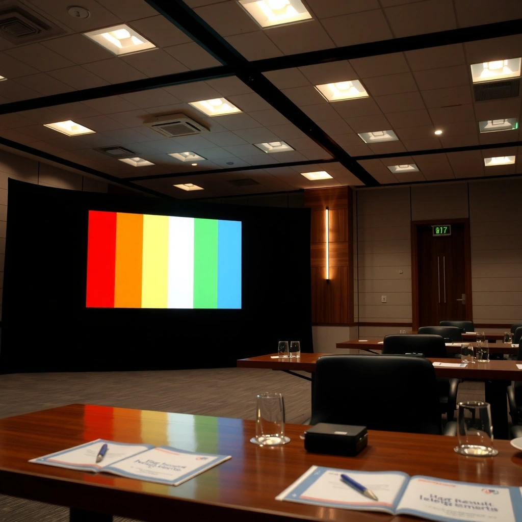 Reunião sobre resultados trimestrais