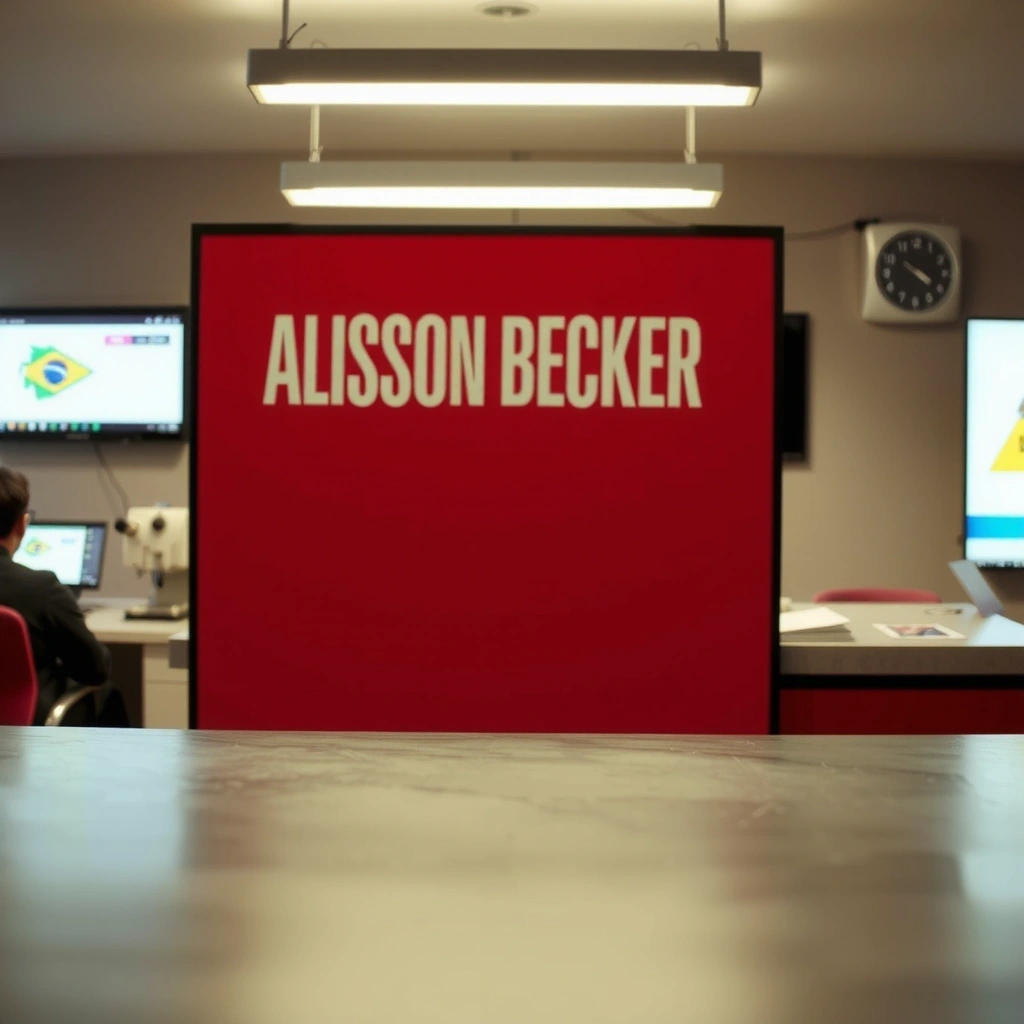 Alisson Becker fazendo defesa