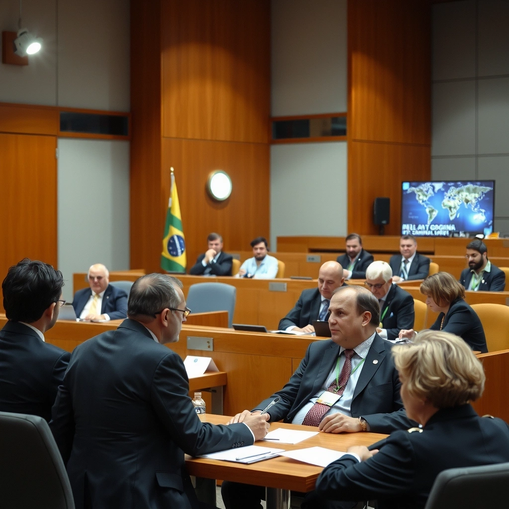 Reunião no Congresso